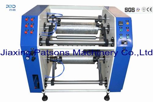 2 shaft stretch film slitter&rewinding machine