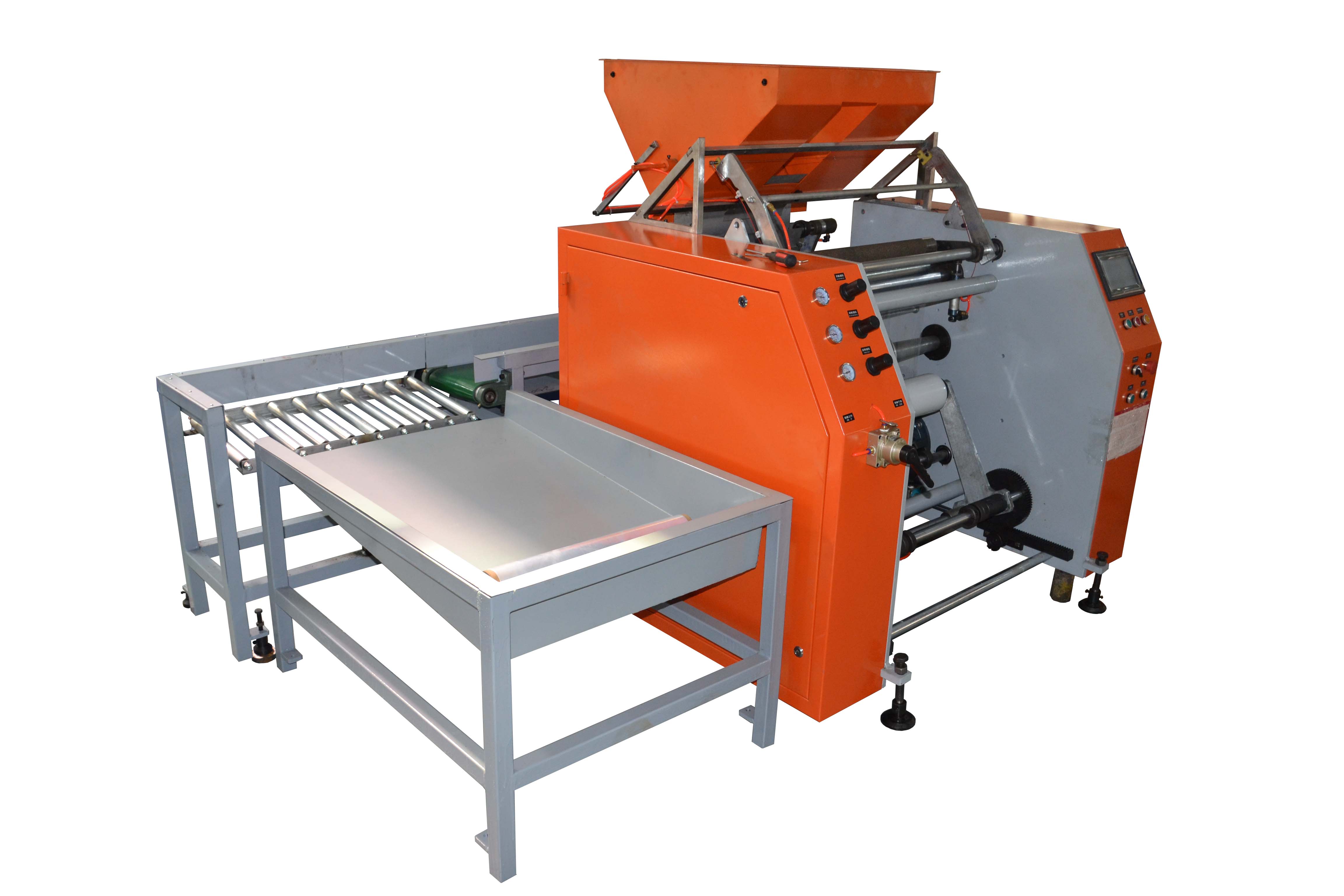 Automatic HDPE film rewinding machine