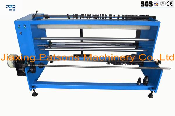 Non woven fabrics slitting rewinding machine