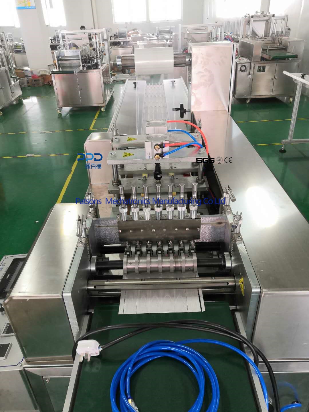 High Speed Disposable Nasopharyngeal Sampling  Swab Packaging Machine