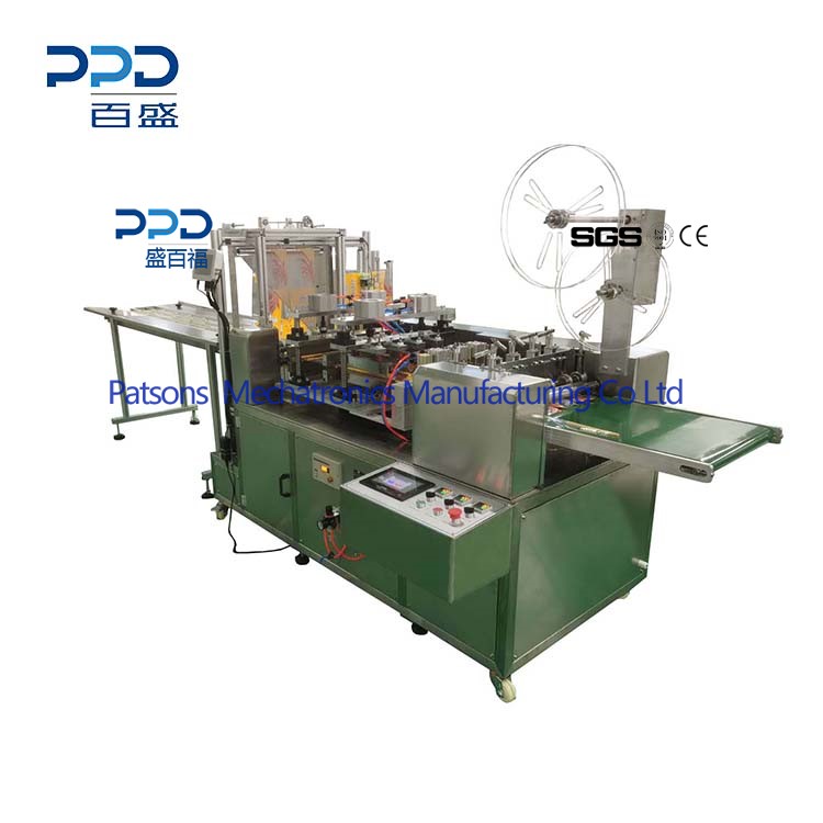 High Speed 3 Lanes KF94 Face Mask Packaging Machine