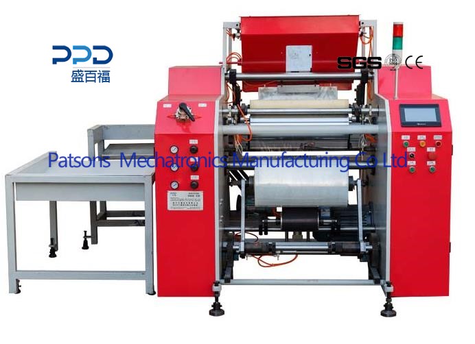 High Speed 15/18/20kg Roll Stretch Film Rewinder