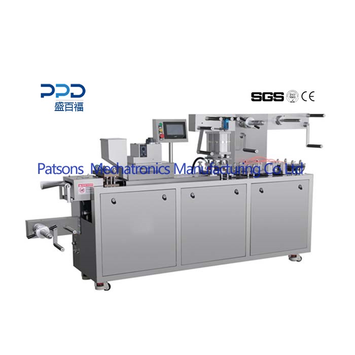 Automatic Cooling Gel Patch ALU-PVC Blister Packaging Machine