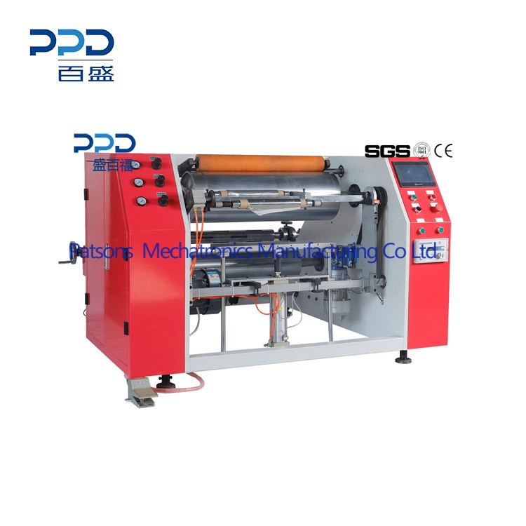 Semi Automatic Baking Paper Aluminium Foil Cling Film Stretch Film Rewinding Machine (4 in 1）