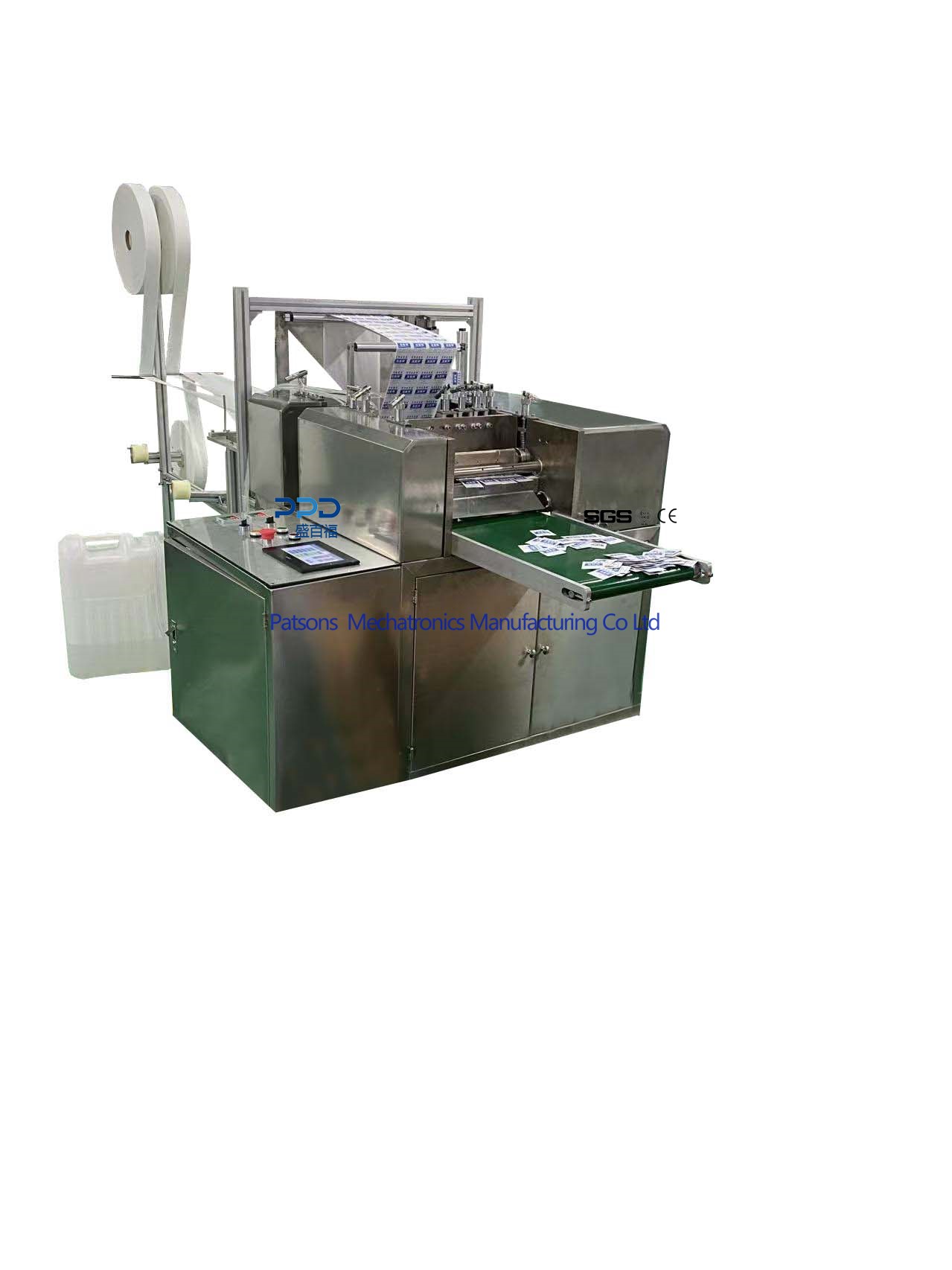 Alcohol Pad Manufacturing Machine 